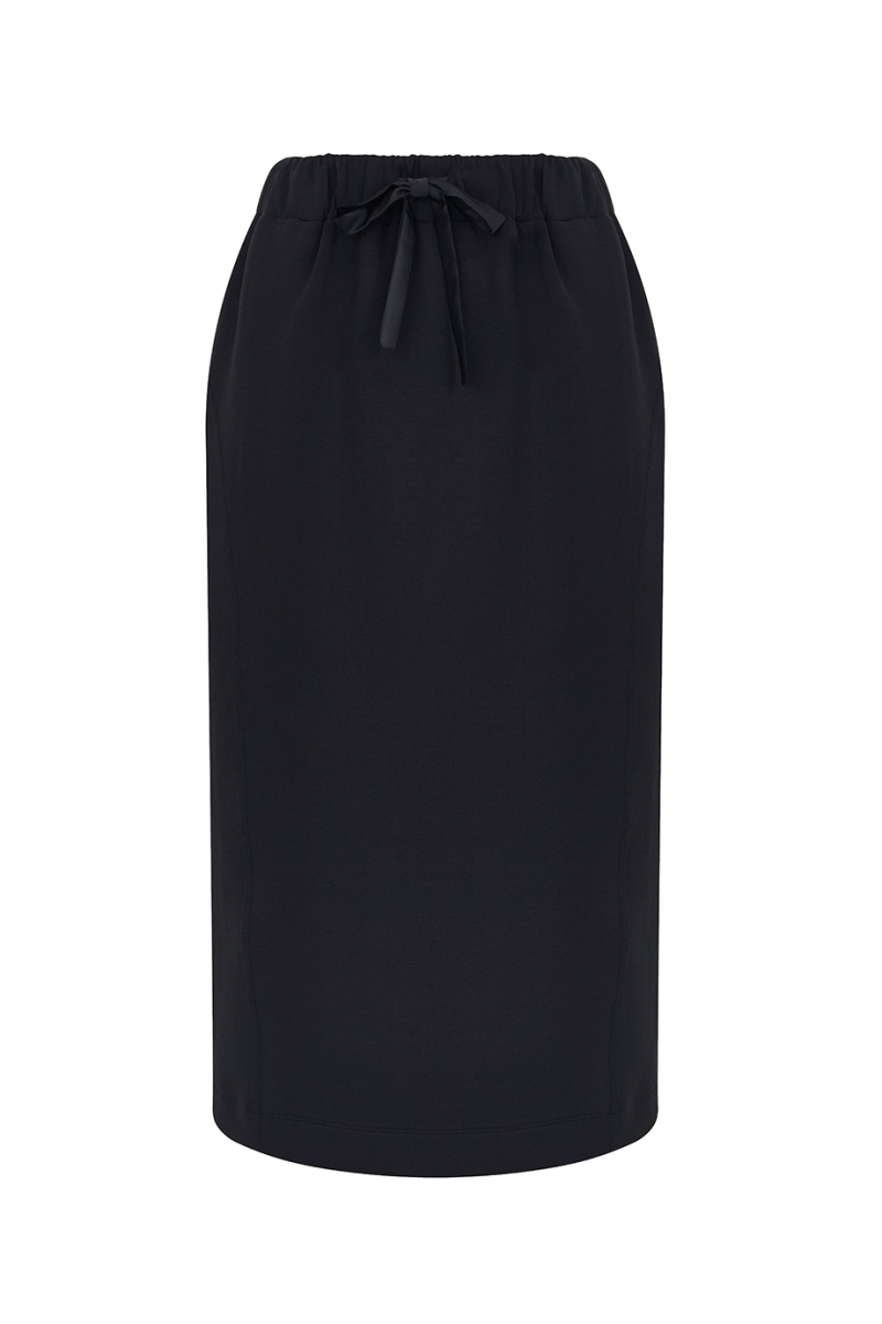 Юбка-баллон из трикотажа