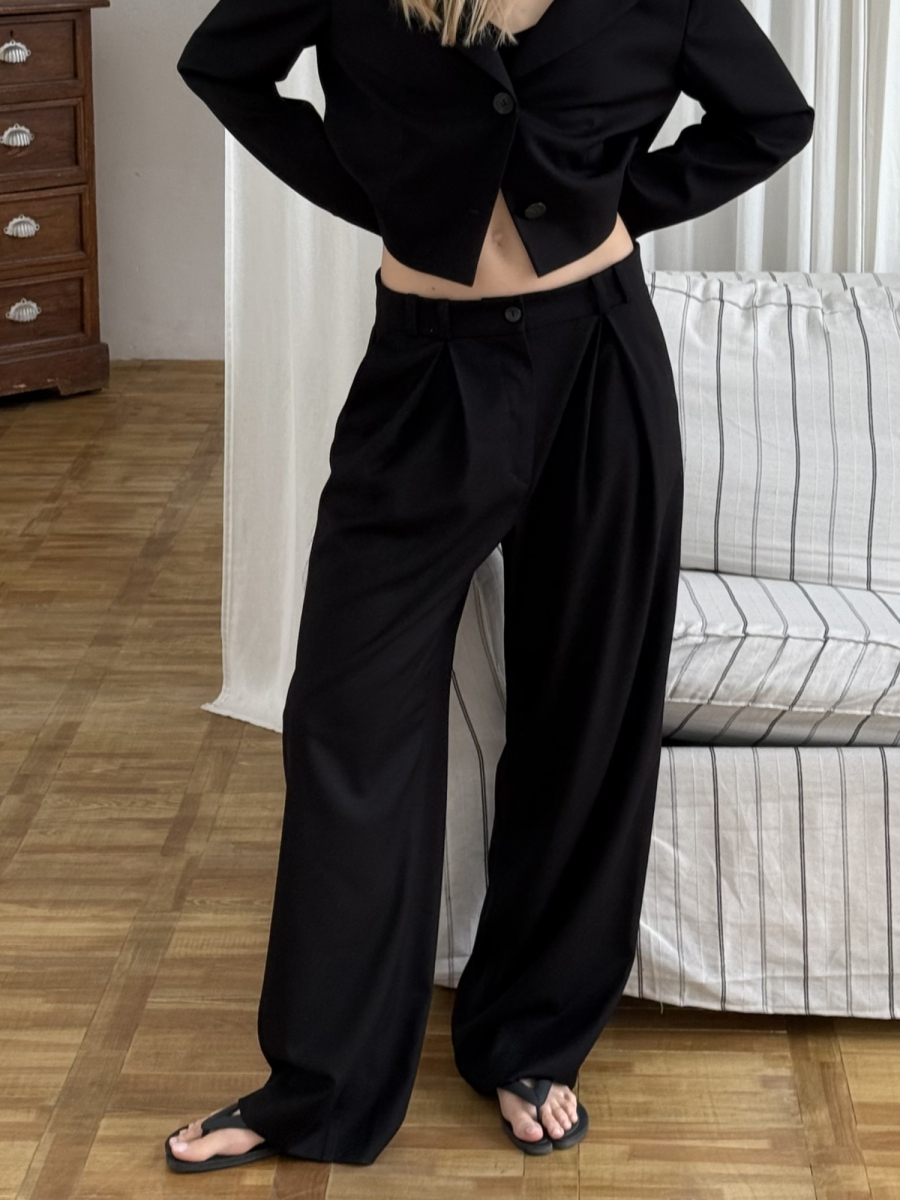 Брюки с заниженной посадкой