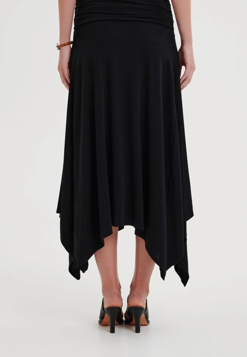 Юбка с клиньями CHUBA, цвет: Черный,  купить онлайн