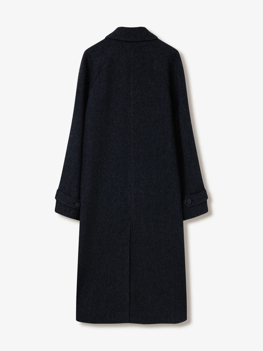 Однобортное пальто оверсайз из шерсти p.p.s., цвет: мультиколор, 1114.000.00.00.024 купить онлайн