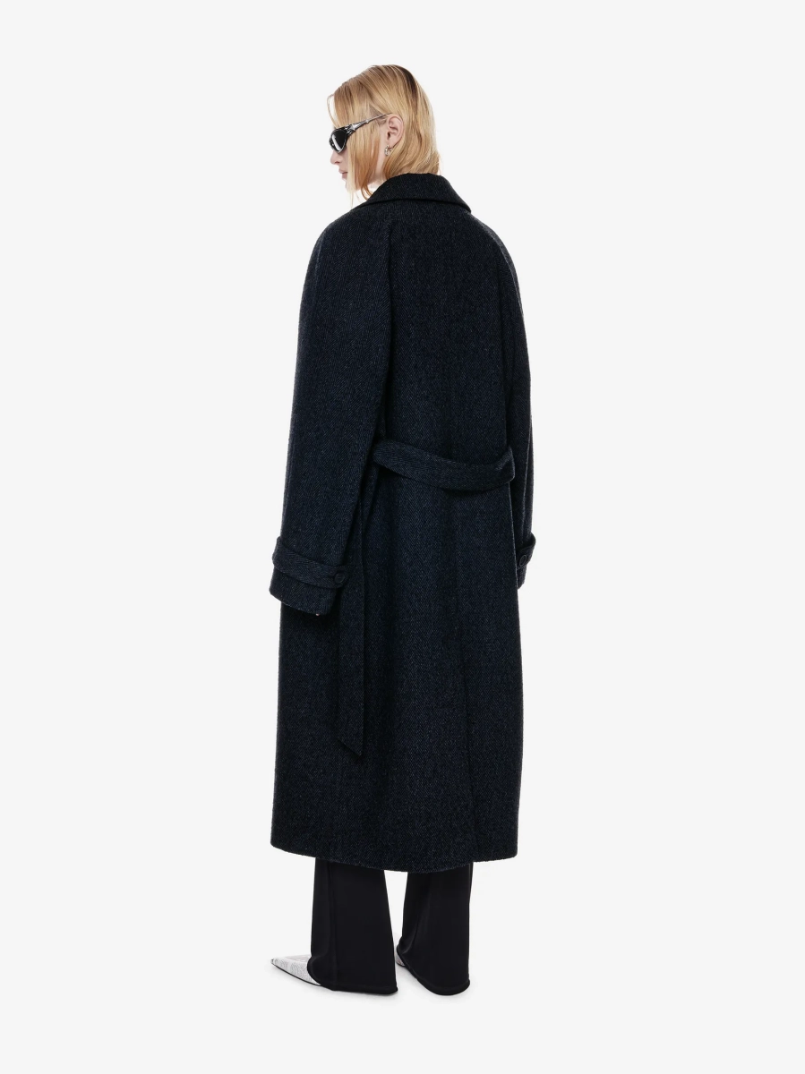 Однобортное пальто оверсайз из шерсти p.p.s., цвет: мультиколор, 1114.000.00.00.024 купить онлайн