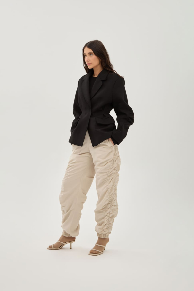 Брюки ренессансные жемчужные UNKE, цвет: бежевый, 2601TR004T_BE купить онлайн