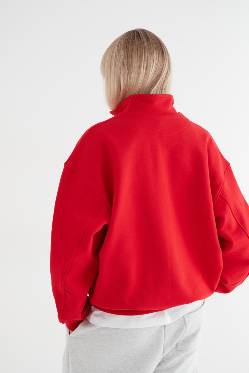 Анорак с принтом CULTBASE, цвет: красный,  купить онлайн