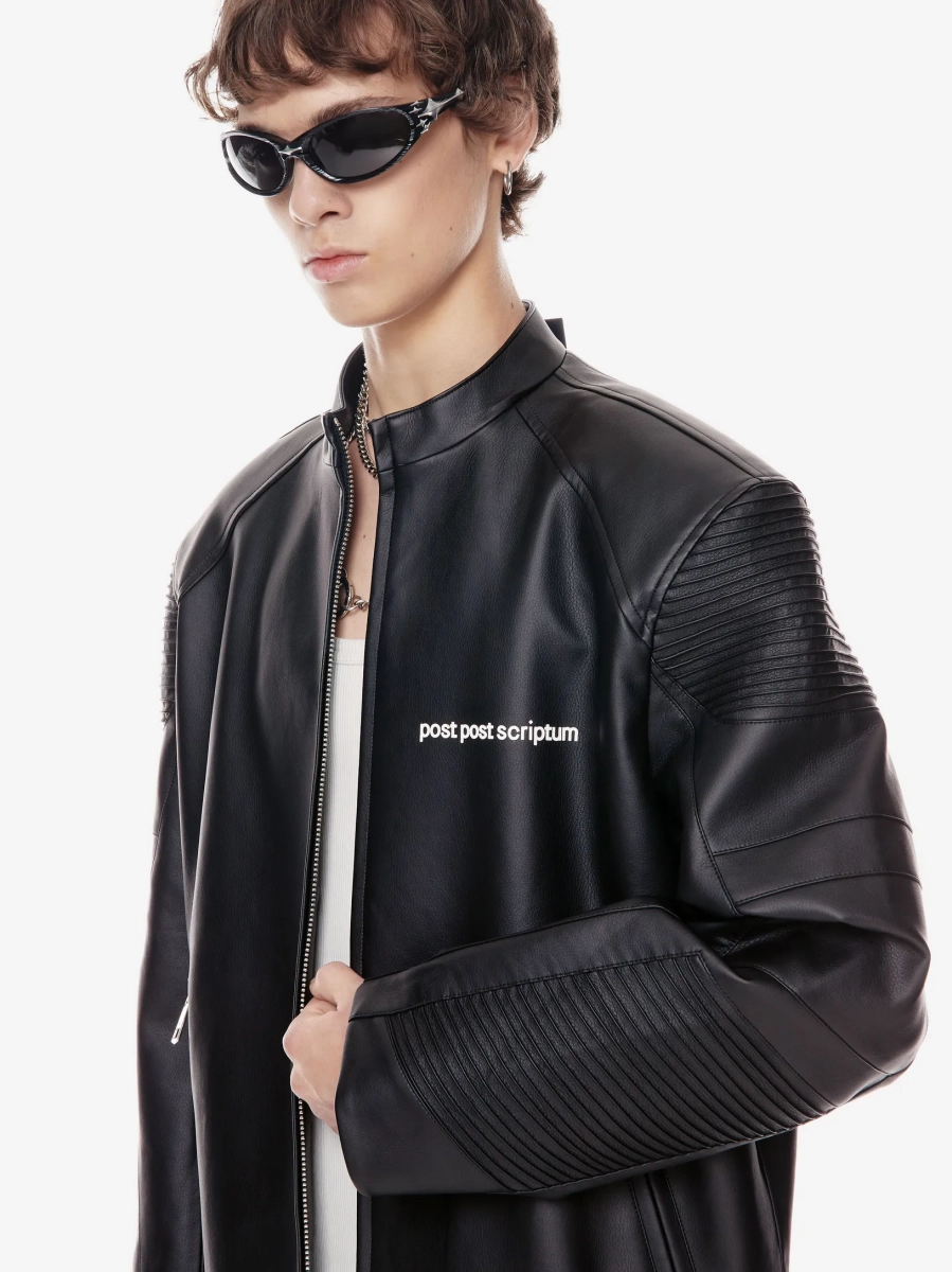 Оверсайз мотобомбер p.p.s., цвет: Черный, 1101.10.00.BLK купить онлайн