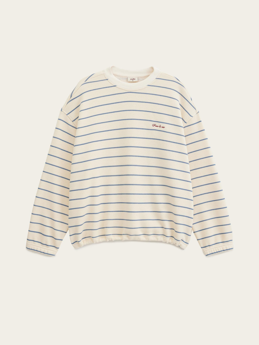 Свитшот Chaika, цвет: белый, SS26SS04-101 купить онлайн