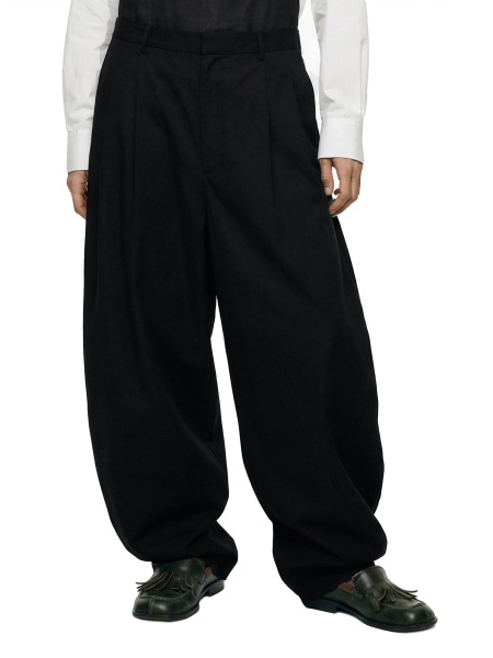 Брюки с фартуком ТВОЙ АНТИГЕРОЙ, цвет: Черный,  купить онлайн