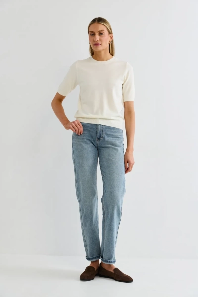 Футболка трикотажная Erist store, цвет: белый, НФ-00003199 купить онлайн