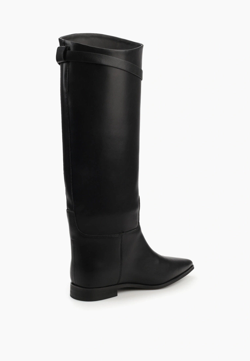 Жокейские сапоги остроносые SBALO, цвет: Черный SHT91 купить онлайн