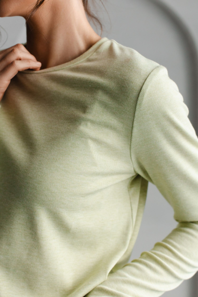 Лонгслив VLVT, цвет: зеленый, 00-00005305 купить онлайн