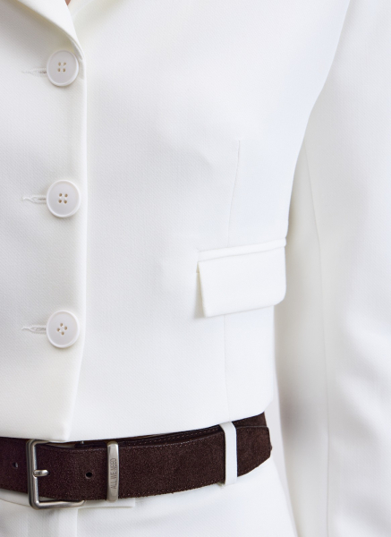 Жакет укороченный ALL WE NEED, цвет: молочный, 2603W1293-21 купить онлайн