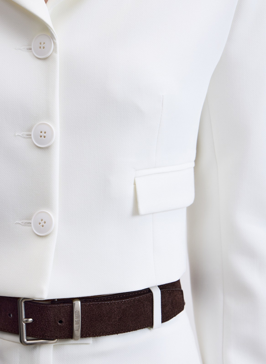 Жакет укороченный ALL WE NEED, цвет: молочный, 2603W1293-21 купить онлайн