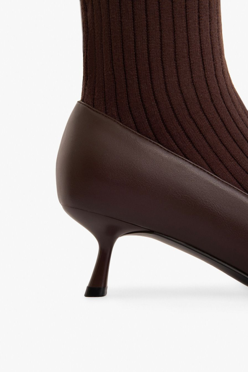 Полусапоги с квадратным мысом Lera Nena, цвет: коричневый LNU.401.18696.700 купить онлайн