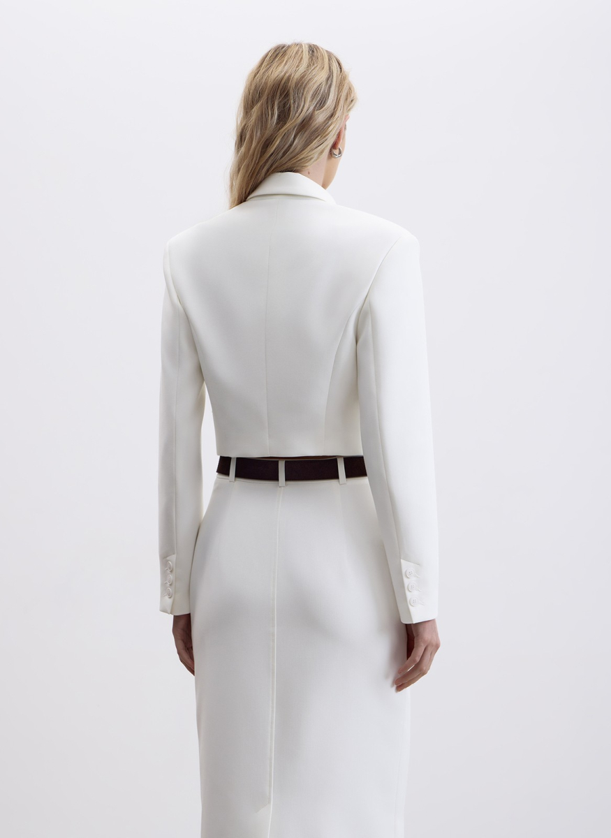 Жакет укороченный ALL WE NEED, цвет: молочный, 2603W1293-21 купить онлайн