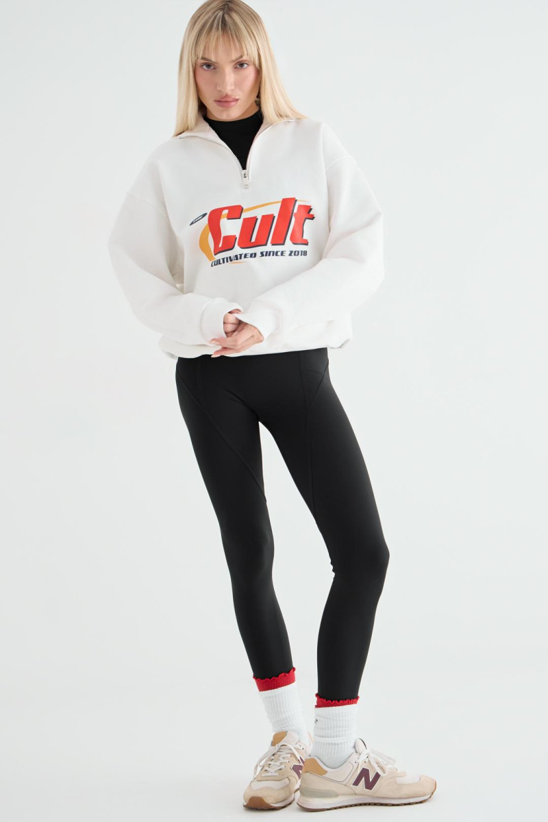 Анорак с принтом CULTBASE, цвет: белый,  купить онлайн