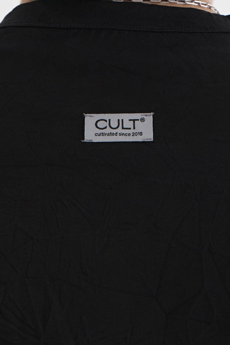 Лонгслив «Бумага» CULTBASE, цвет: Черный,  купить онлайн