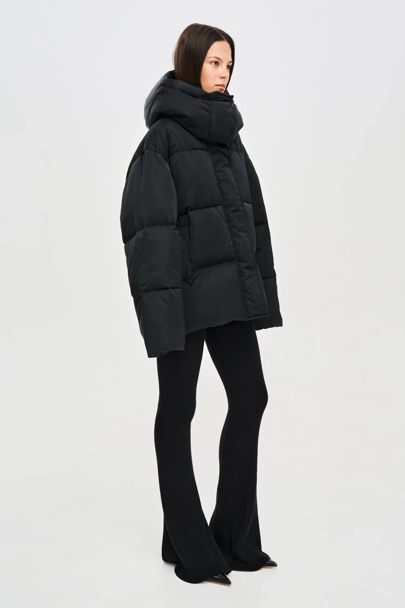 Пуховик - паффер Label .B, цвет: black, Jc.35.5.2659.1024BLC купить онлайн Пуховик - паффер Label .B, цвет: black, Jc.35.5.2659.1024BLC купить онлайн