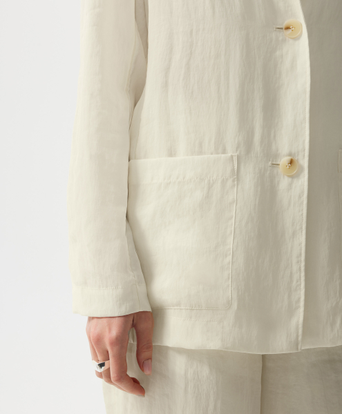 Жакет летний без подкладки GLVR, цвет: Желтый, 126G24GAC2204 купить онлайн