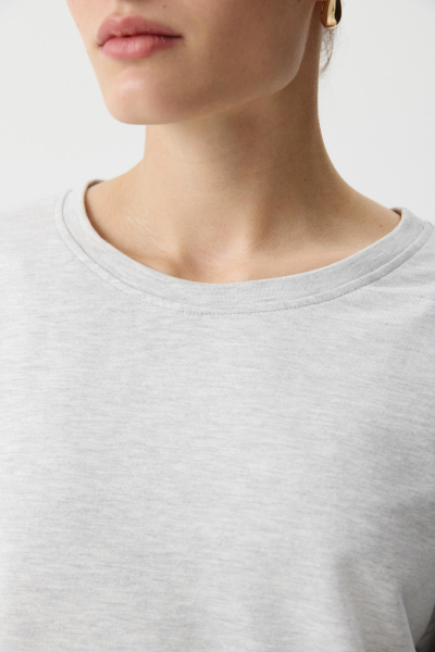 Лонгслив с широкими рукавами Charmstore, цвет: серый, 205-52158-889 купить онлайн