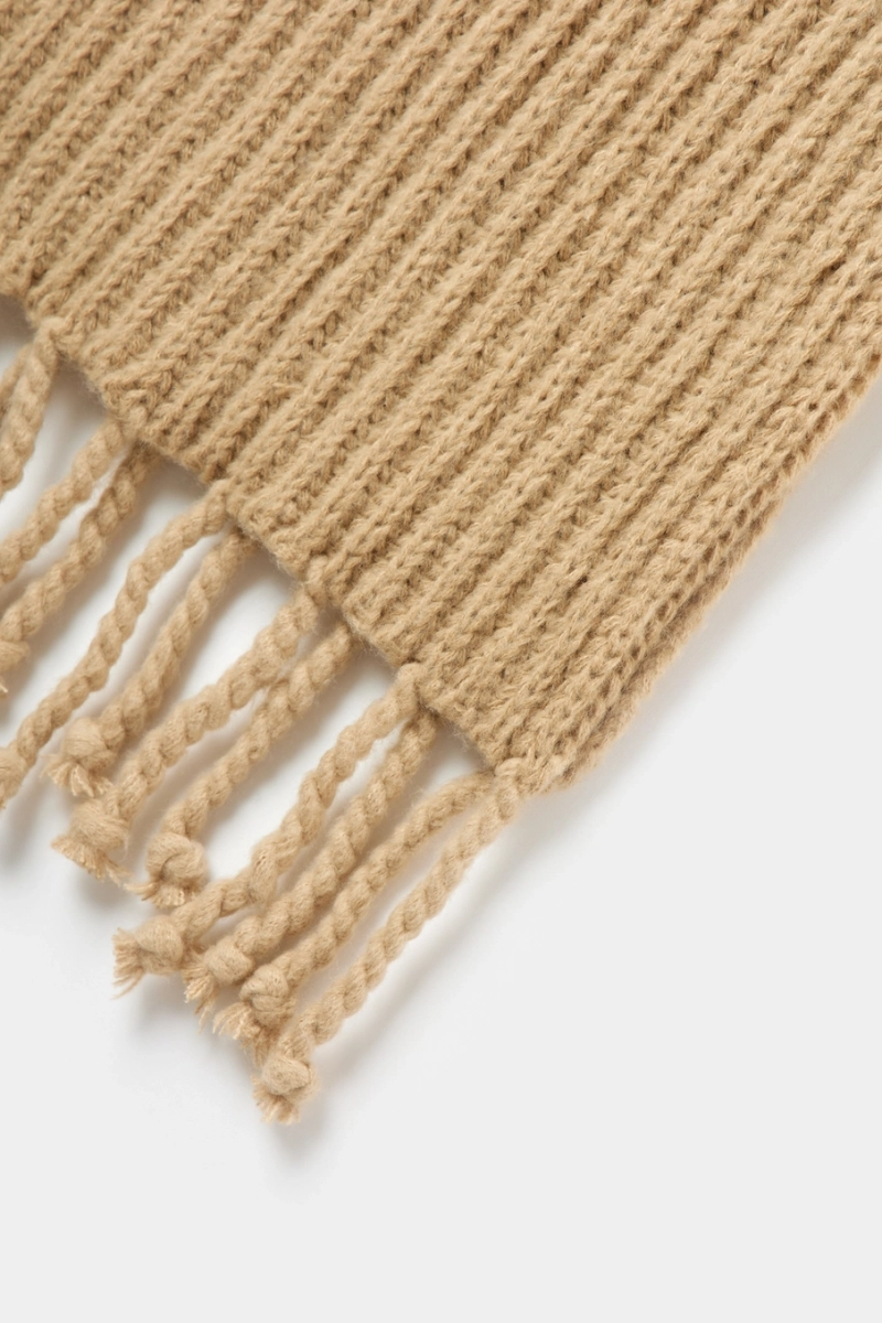 Шарф с бахромой Mollis, цвет: бежевый 999-55-2575/2 купить онлайн Шарф с бахромой Mollis, цвет: бежевый 999-55-2575/2 купить онлайн