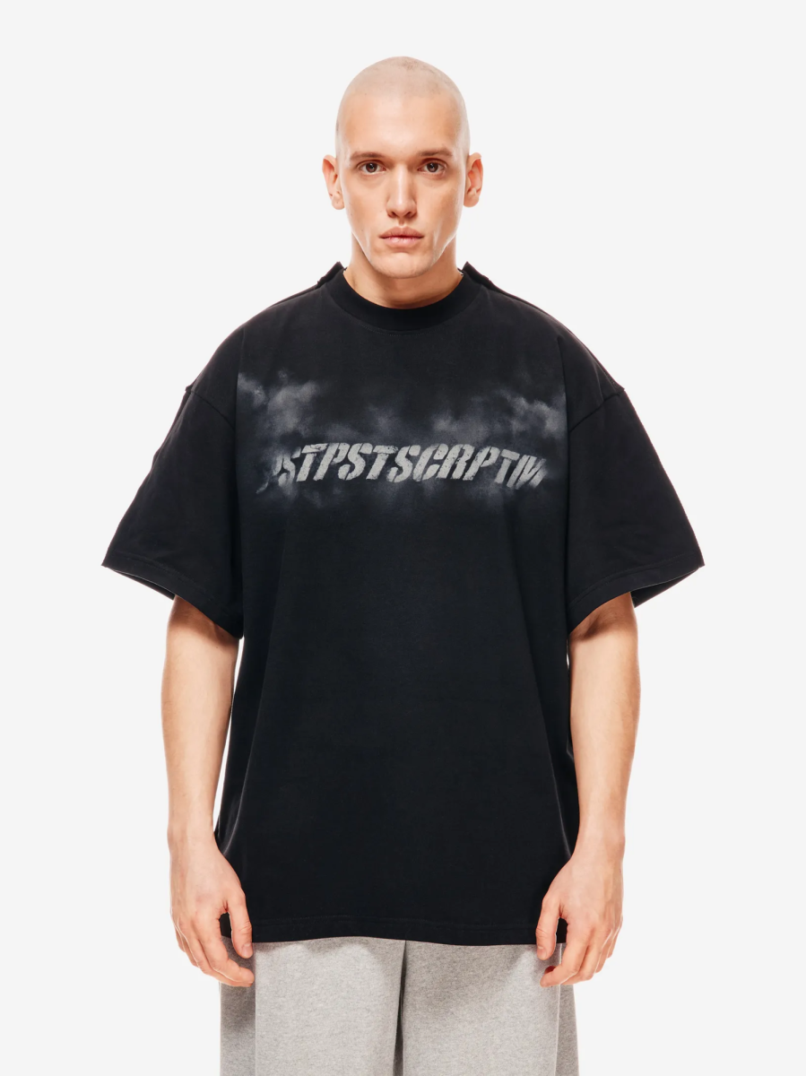 Футболка оверсайз с принтом