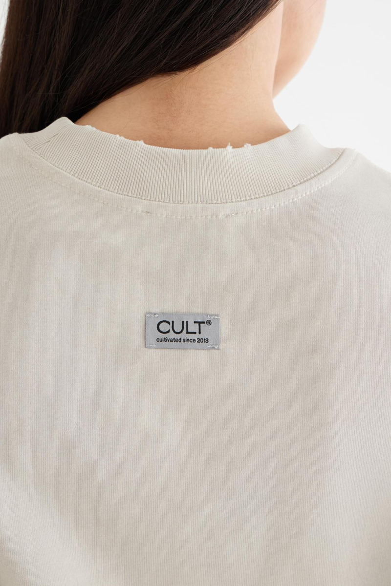 Футболка «Камень» CULTBASE, цвет: серый,  купить онлайн