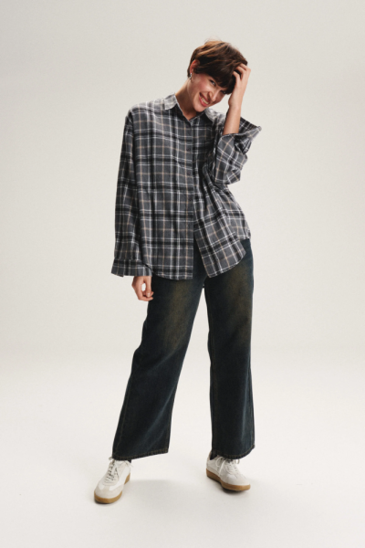 Рубашка в клетку