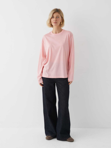 Лонгслив (модал) Marou, цвет: розовый, Mar_26021503 купить онлайн
