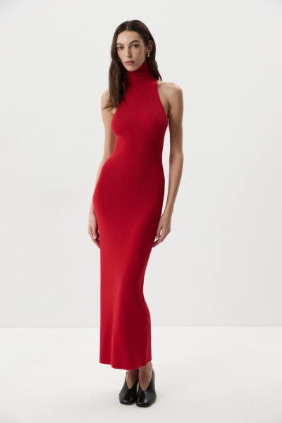 Платье макси Charmstore, цвет: красный, 306-51098-440 купить онлайн