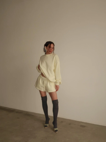 Шорты "Покой" MIARTLAND, цвет: экрю, НФ-00000906 купить онлайн