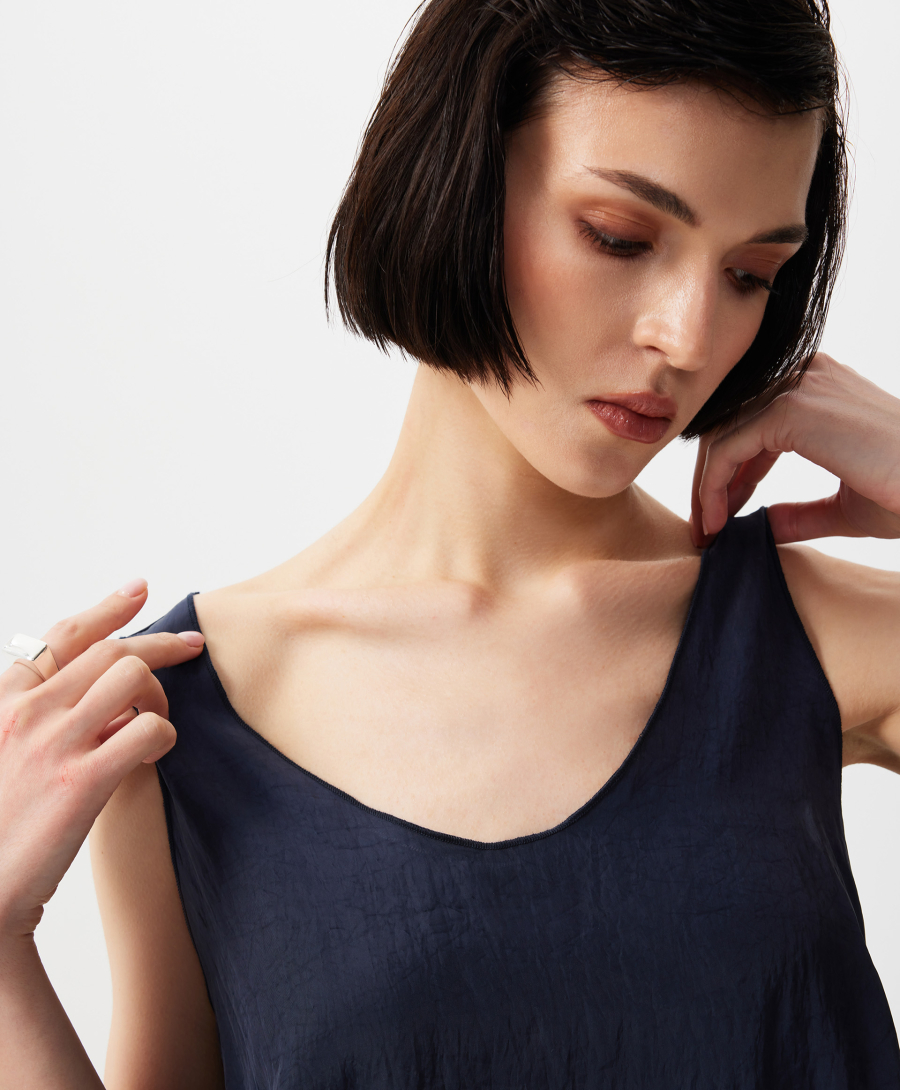 Топ прямой формы GLVR, цвет: Черный, 126G23GAC2406 купить онлайн