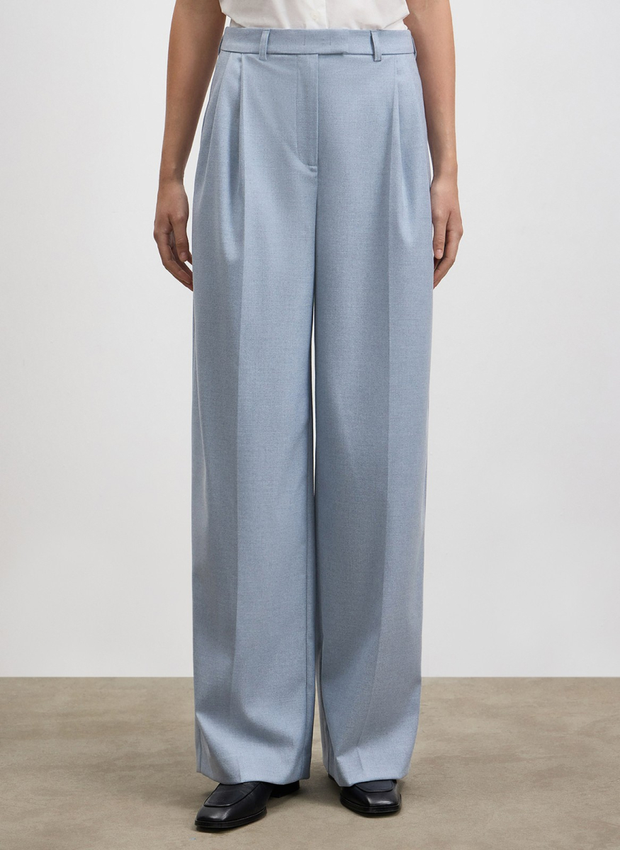 Брюки широкие