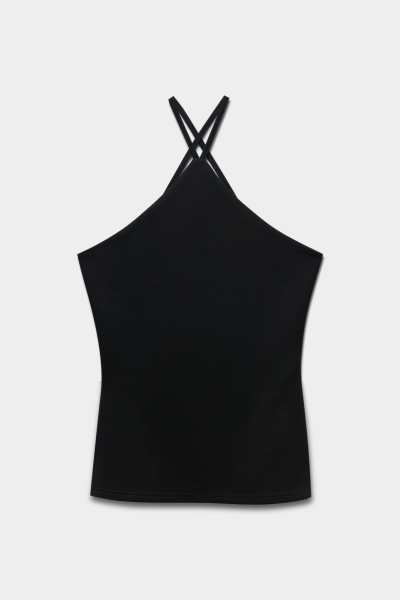 Топ с Х-образным вырезом REFERT, цвет: Черный, 15-4142/1-2511 купить онлайн