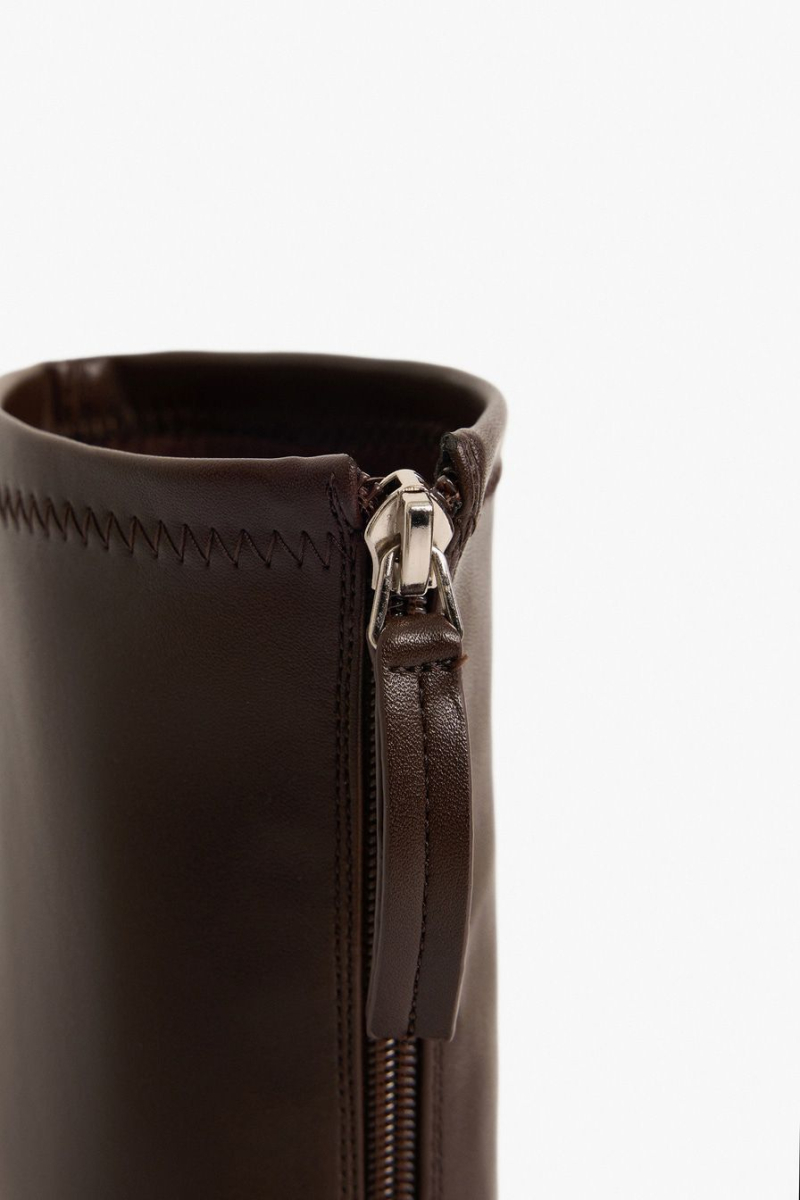 Ботинки из экокожи Lera Nena, цвет: коричневый LNU.304.18958.700 купить онлайн