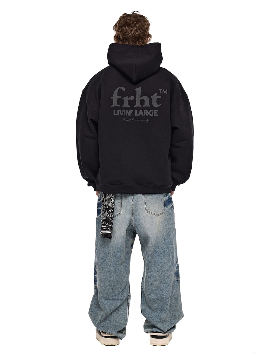 Худи с принтом FRHT, цвет: Черный, HDLVNLRGBLK купить онлайн