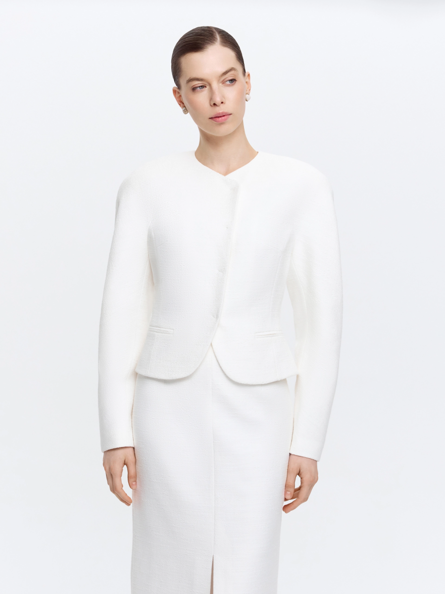 Жакет из твида