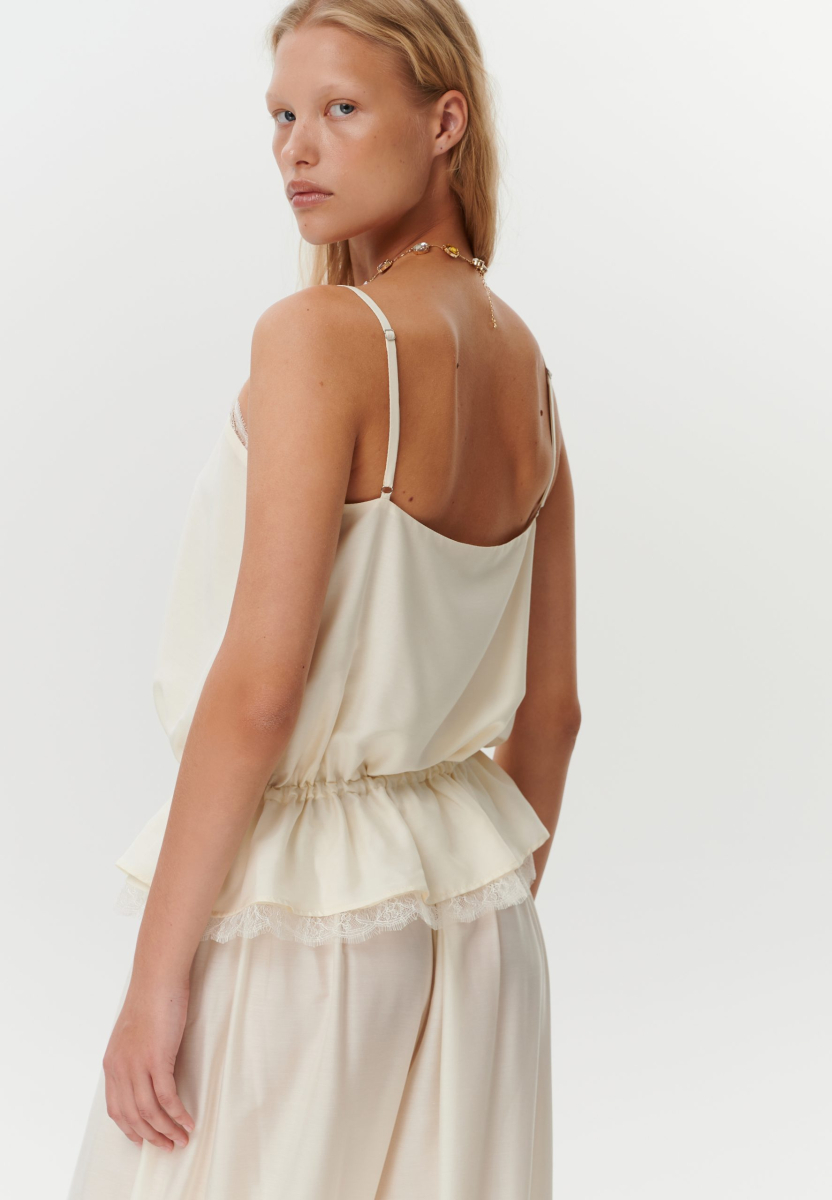 Топ "Неглиже" CHUBA, цвет: молочный, top_negligee купить онлайн