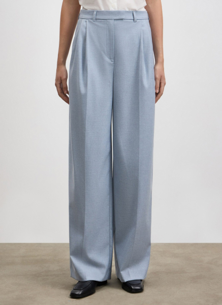 Брюки широкие