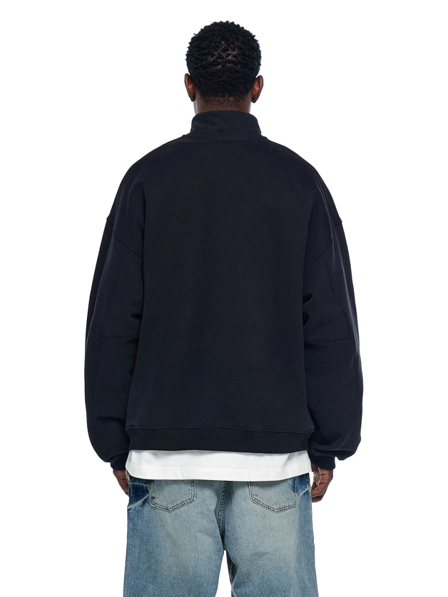 Свитшот FRHT, цвет: Черный, SWTHLFZIPBLK купить онлайн