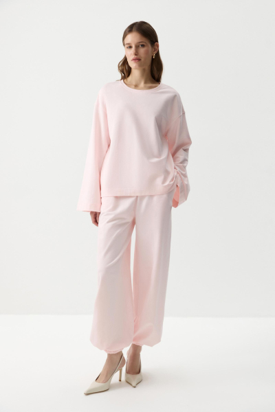 Лонгслив с широкими рукавами Charmstore, цвет: розовый, 205-52158-221 купить онлайн