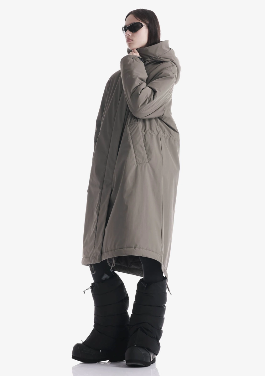 Удлинённая парка KRAKATAU, цвет: хаки, Qw536-86 купить онлайн