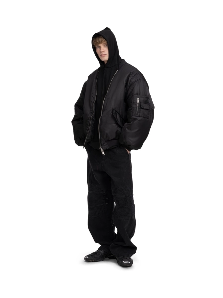 Бомбер HOODED BOMBER ABC, цвет: Черный, 00-278 купить онлайн