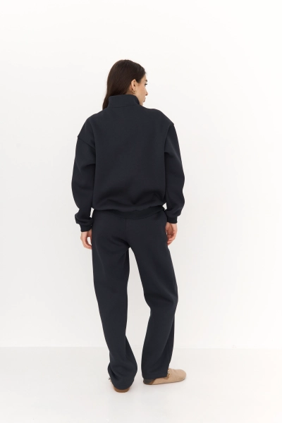 Брюки утепленные на кулиске Ricoco, цвет: синий, 5050/1 купить онлайн