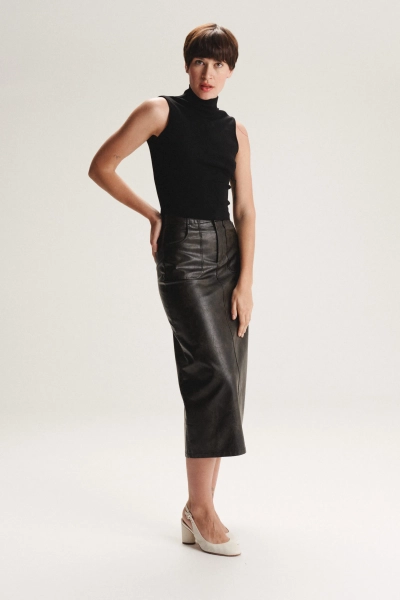 Топ под горло SAGAS, цвет: Черный, 5400601 купить онлайн