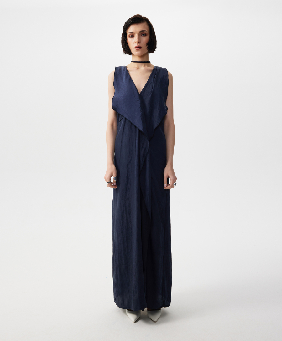 Платье с открытой спиной GLVR, цвет: Черный, 126G23GAC2516 купить онлайн