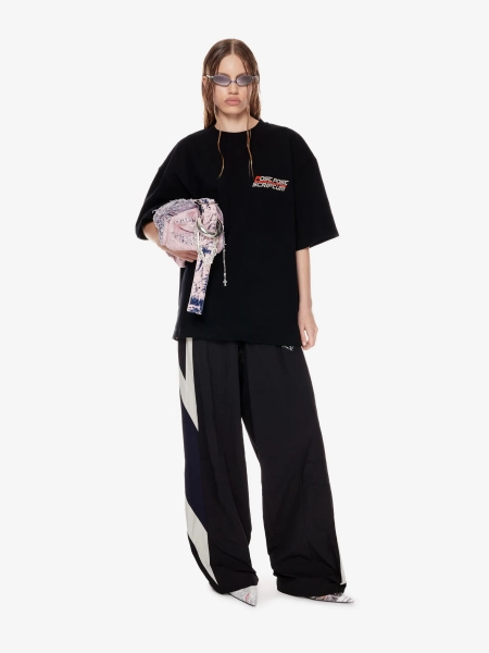 Футболка оверсайз с принтом p.p.s., цвет: Черный, 1131.001.00.01.001 купить онлайн