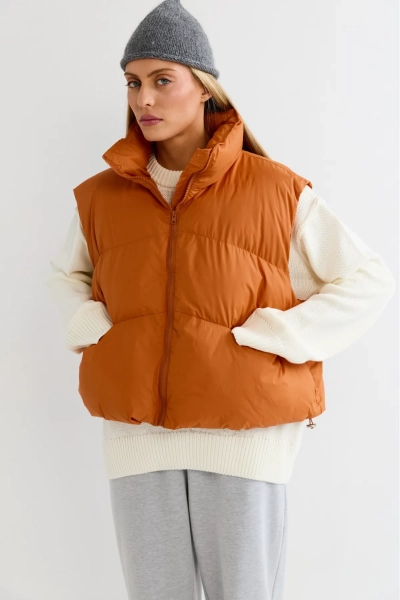 Жилет Erist store, цвет: оранжевый, НФ-00003203 купить онлайн