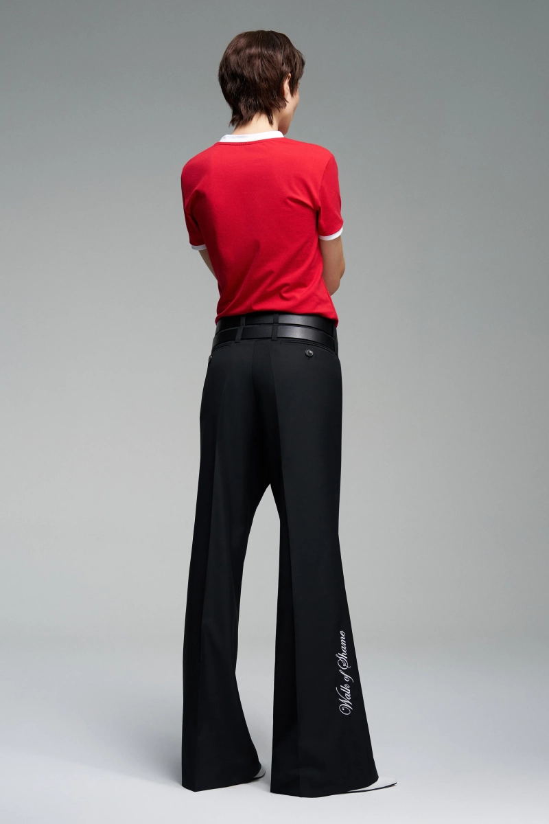 Футболка с принтом WALK OF SHAME, цвет: красный, TSH014/FW2526 купить онлайн