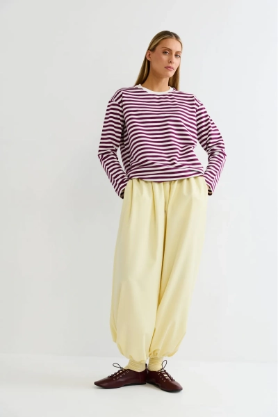 Тельняшка Erist store, цвет: Бордовый, НФ-00003092 купить онлайн