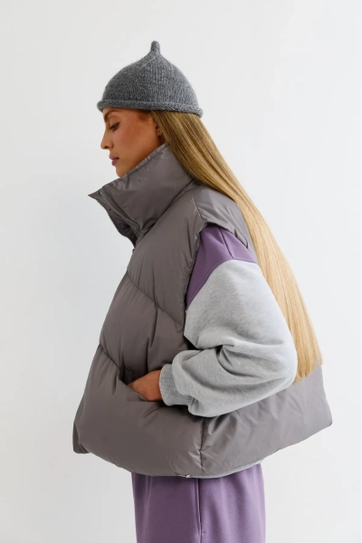 Жилет Erist store, цвет: серый, НФ-00003205 купить онлайн