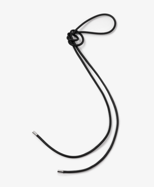 Пояс-шнур из натуральной кожи